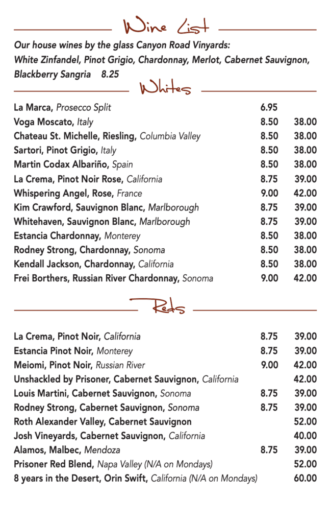 Menu Seafood Restaurant Waynesville NC Screen Shot 2023 04 18 at 9.03.22 AM Maggies Galley Menu Seafood Restaurant Waynesville NC Screen Shot 2023 04 18 at 9.03.22 AM Maggies Galley